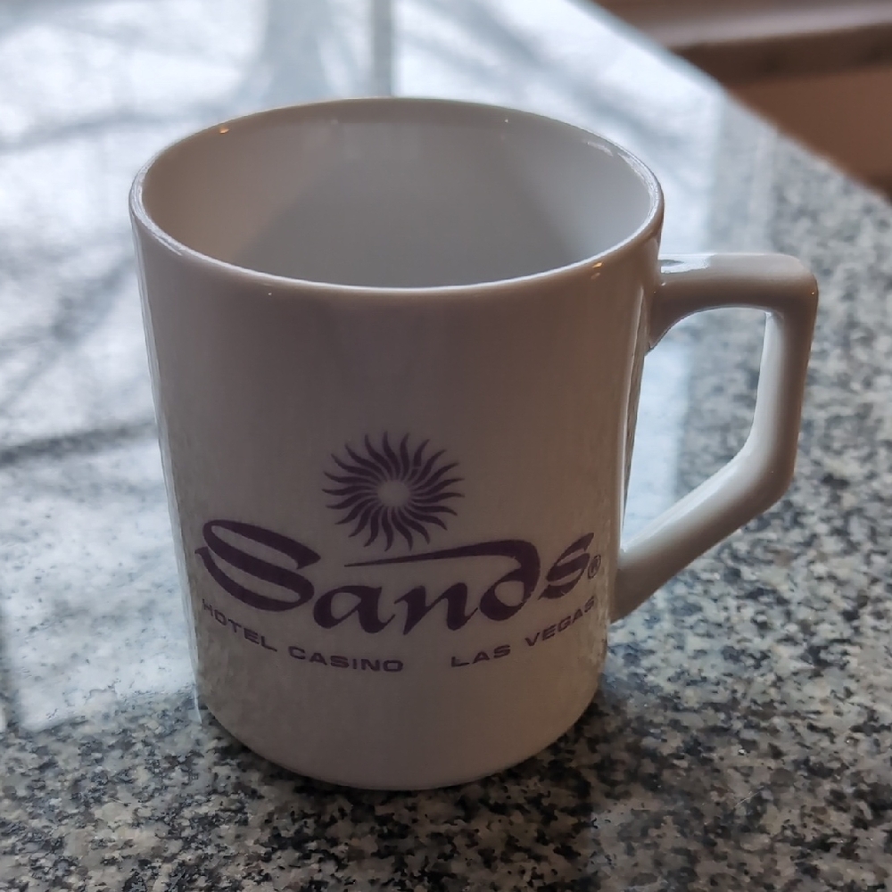 Sands Hotel Casino White Mug